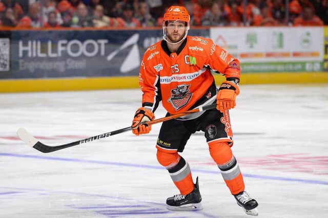 SAVVY: Sheffield Steelers' captain, Robert Dowd. Picture courtesy of Dean Woolley/Steelers Media.