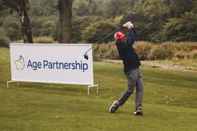 Rich Beem playing the Age Partnership Yorkshire Invitational at Ilkley. (Picture: (Roam Hamilton)