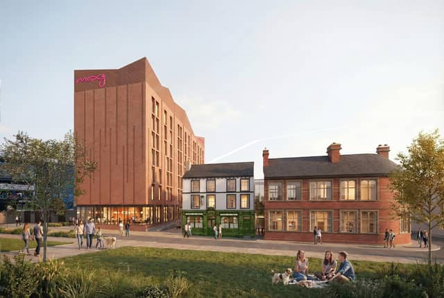 Plans have been submitted for a new hotel in Hull city centre, under the Marriott group’s Moxy brand.