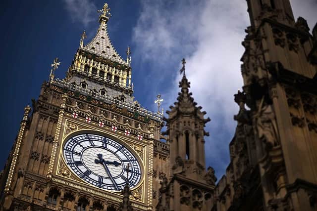 The face of Big Ben. (Pic credit: Ben Stansall - WPA Pool / Getty Images)