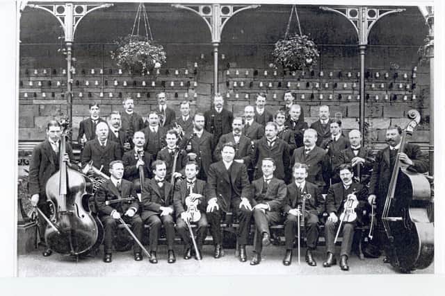 The very first Spa Orchestra in 1912. Image: Scarborough Spa Orchestra archives.