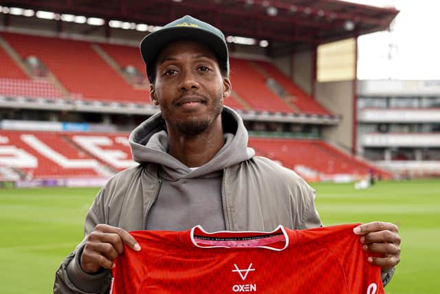 Recent Barnsley signing Daniel Johnson. Picture courtesy of BFC