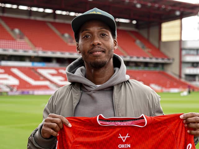 Recent Barnsley signing Daniel Johnson. Picture courtesy of BFC