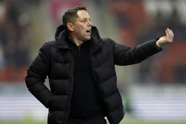 DELAYED: Rotherham Umited manager Leam Richardson saw his team avoid relegation from The Championship on Easter Monday - but it is likely to be confirmed this weekend. Picture: Nigel French/PA