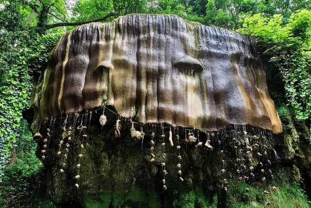 The Petrifying Well. (Pic credit: Charlotte Gale / Mother Shipton's Cave)