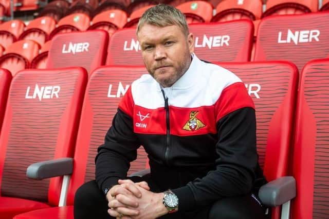 Doncaster Rovers manager Grant McCann. Picture: Heather King/DRFC