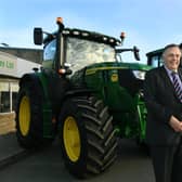 Geoff Brown, who started Ripon Farm Services over 40 years ago, received the MBE for services to agriculture