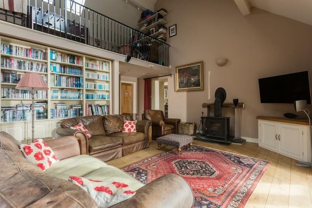 This fabulous double height space has room for family and friends
