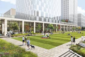 South Village could provide up to 1,925 homes and 650,000 sq ft of commercial space.