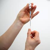 A vial of Covid-19 vaccine. PIC: Nick Potts/PA Wire