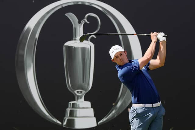 On the up: Sheffield's Matt Fitzpatrick gave his season a boost with a fourth-place finish at the Open (Picture: Alex Slitz/Getty Images)
