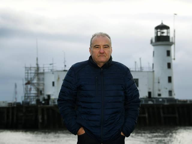 Former Bridlington Post Office subpostmaster Lee Castleton, pictured in his home town of Scarborough.
5th January 2004.
Picture Jonathan Gawthorpe