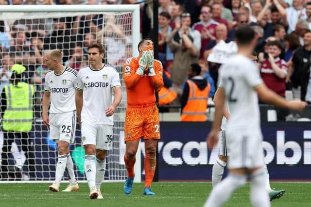 MENTAL FITNESS: Leeds United ran out of steam against West Ham United at the London Stadium last week