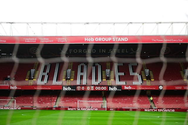 ISSUS: The Bramall Lane End of the stadium needs work (Image: Harriet Massey/Getty Images)