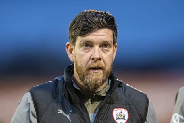 Barnsley head coach Darrell Clarke. Picture: Tony Johnson.