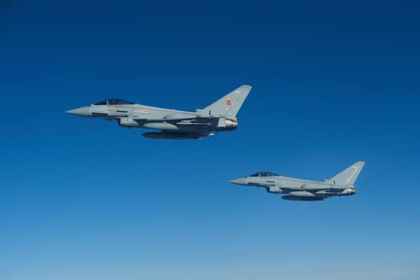 The Ministry of Defence has confirmed that Royal Air Force jets have been deployed to the Middle East after Iran fired drones at Israel. (Photo: Getty Images)