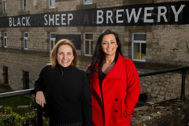 Ward Hadaway’s Emma Digby with Charlene Lyons, CEO of Black Sheep Brewery