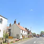 Topcliffe, near Thirsk, which has been beset lorries Picture: Google