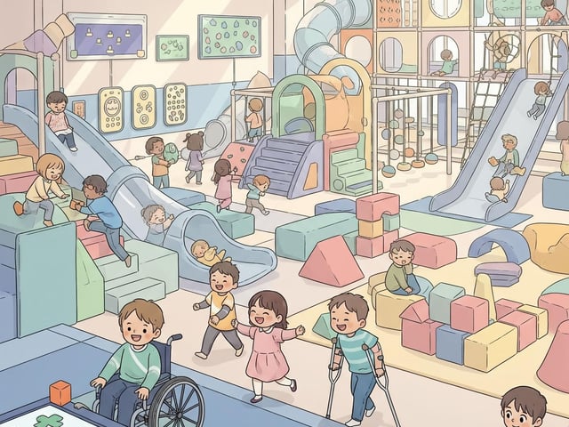 An indoor playground for all