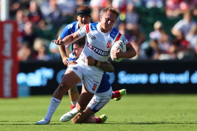 STARTING POINT: Hull KR's Jez Litten gets his first start for England at the World Cup when they face Papua New Guinea on Friday. Picture by Peter Keleman/SWpix.com