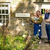 The Homestead Kitchen, in Goathland, was named in the The Good Food Guide's 100 Best Local Restaurants of 2023. Peter Neville, 41 and Cecily Fearnley, 35 with Wilfred, then aged two and Ralph, then aged three months.