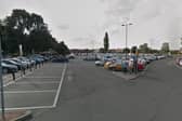 The Applegarth car park in Northallerton where EV chargers were installed.