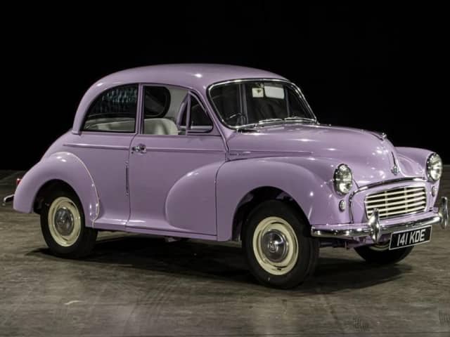 Georgey Spanswick first car was a £300 Morris Minor