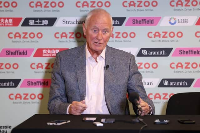 Barry Hearn, president of Matchroom Sport. (Photo by George Wood/Getty Images)