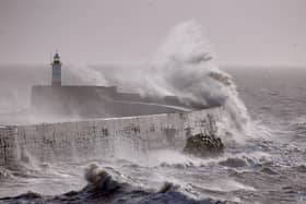 Much of the UK was battered overnight by Storm Isha and its high winds, which in some places reached 99mph. Windy conditions persisted into the morning. 
(Photo by Dan Kitwood/Getty Images)