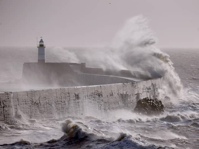 Much of the UK was battered overnight by Storm Isha and its high winds, which in some places reached 99mph. Windy conditions persisted into the morning. 
(Photo by Dan Kitwood/Getty Images)