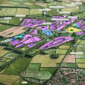 A plan for the huge new Maltkiln scheme in North Yorkshire