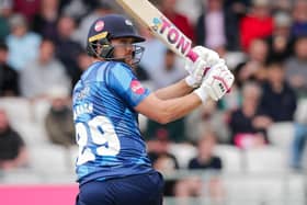 Dawid Malan made his highest score for Yorkshire in T20 cricket. Picture by Alex Whitehead/SWpix.com