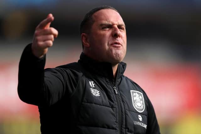IMPACT: Huddersfield Town coach Mark Fotheringham won his first Yorkshire derby last week