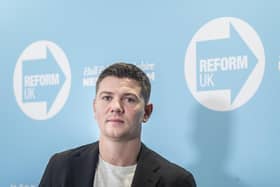 Reform UK Mayor for Hull and East Yorkshire Luke Campbell. Credit: Danny Lawson/PA Wire