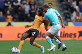 IN DEMAND: Getafe are looking at signing Hull City's Abu Kamara (left) (Image: Scott Heppell/PA Wire)