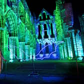 A spectral glow to Whitby Abbey. (Pic credit: Richard Ponter)