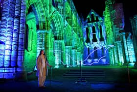 A spectral glow to Whitby Abbey. (Pic credit: Richard Ponter)