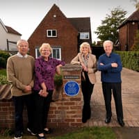 Blue plaque installed to mark home of All Creatures Great and Small author