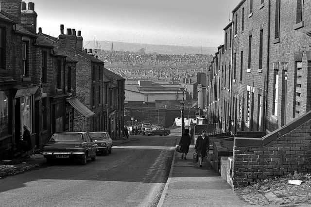 The images of Park Hill estate in Sheffield were taken between 1969 and 1970