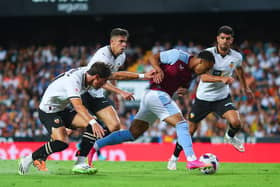 Aston Villa's Cameron Archer is reportedly wanted by a host of clubs including Leeds United and Sheffield United. Image: Eric Alonso/Getty Images