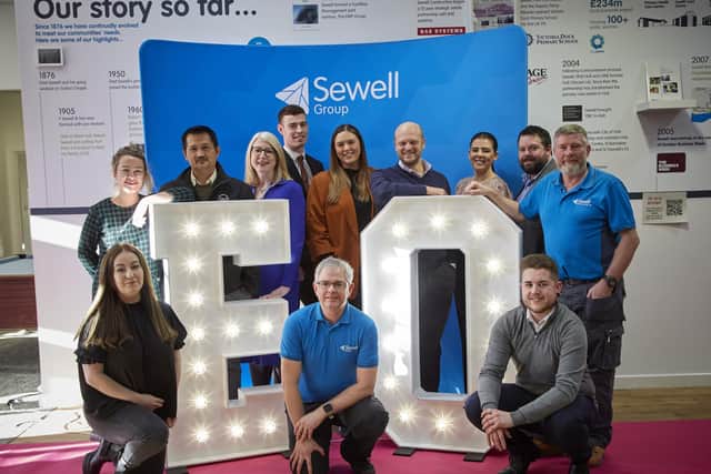 Staff at Sewell Group.