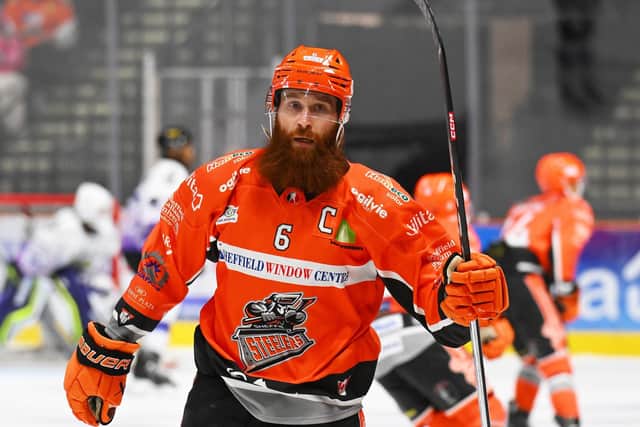 LEADER: Kevin Tansey proved a solid addition to the Sheffield Steelers' 2023-24 roster. Picture: Dean Woolley/Steelers Media.
