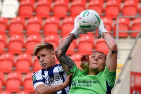 UNDER PRESSURE: Rotherham United goalkeeper Ted Cann ((mage: Tim Thursfield)