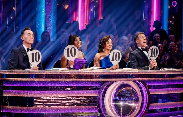 It's the Strictly Come Dancing final this week Photo: Guy Levy/BBC/PA Wire