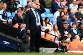 D'OH! Leeds United interim manager Sam Allardyce fails to hide his disappointment