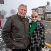 Tony and Sue Ryder who are taking over The Malt Shovel in Drighlington. Picture by Mark Bickerdike