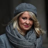 Britain's Minister without Portfolio Esther McVey arrives to attend a weekly cabinet meeting at 10 Downing Street in central London on March 19, 2024. (Photo by Daniel LEAL / AFP) (Photo by DANIEL LEAL/AFP via Getty Images)