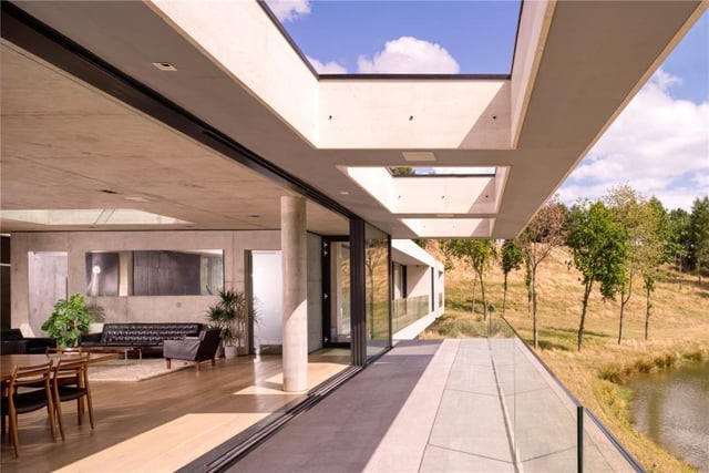 The planning authority was supportive of plans to build a contemporary home there but only if it was deemed to be architecturally outstanding and sympathetic to its surroundings.