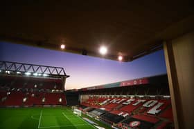 BRISTOL, ENGLAND - FEBRUARY 22: General view inside of the stadium ahead of the Sky Bet Championship match between Bristol City and Coventry City at Ashton Gate on February 22, 2022 in Bristol, England. (Photo by Harry Trump/Getty Images)
