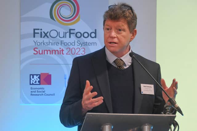 Professor Bob Doherty, Dean of School for Business and Society, University of York. Photo: Fix Our Food